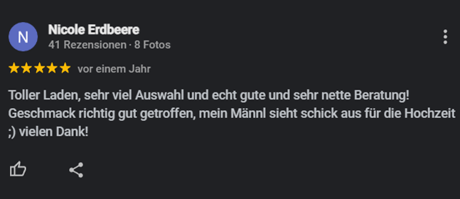 Google Rezension